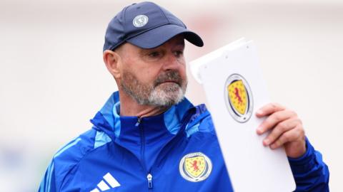 Scotland head coach Steve Clarke