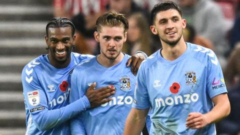 Coventry celebrate scoring