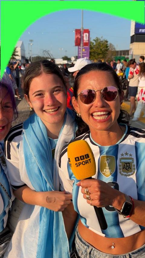 Argentina fans