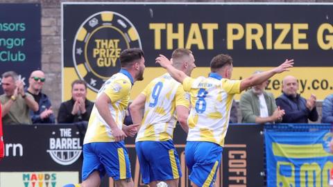 Bangor celebrate