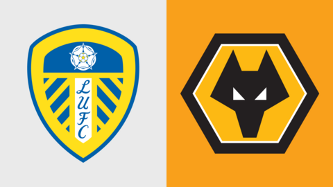 Leeds United and Wolverhampton Wanderers badges