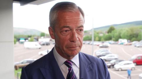 Reform UK leader Nigel Farage