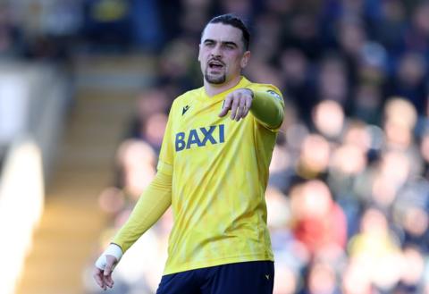 Oxford United defender Ciaron Brown