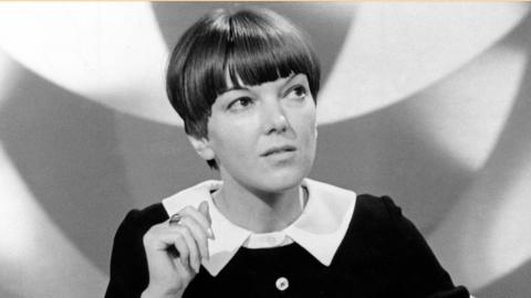 British fashion designer Mary Quant is credited with designing the miniskirt that helped to define the Swinging '60s