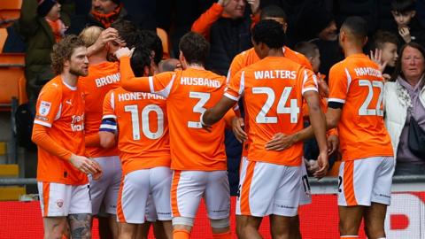 Blackpool celebrate