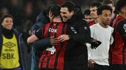 Bournemouth celebrate