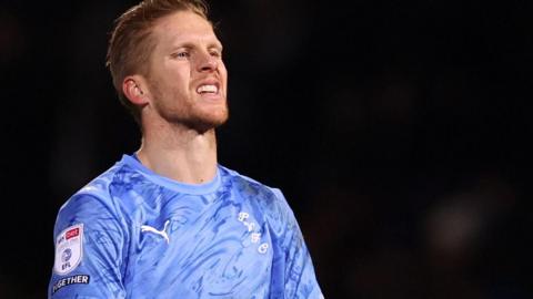 Ben Amos after a League One game for Port Vale