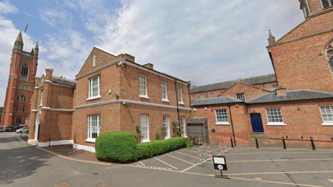 A screen grab of Princethorpe College from Google Maps