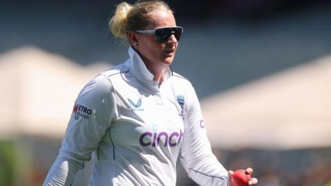 England spinner Sophie Ecclestone