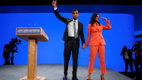 Last year, the then-prime minister Rishi Sunak and his wife Akshata Murty both gave speeches at the Conservative Party's annual conference