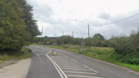 A Google Maps picture of the A4 
