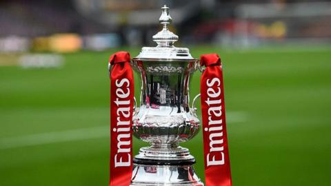 The FA Cup trophy