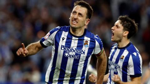 Real Sociedad celebrate