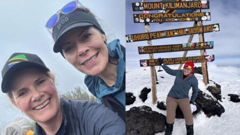 Alwen Williams a Sian Harries