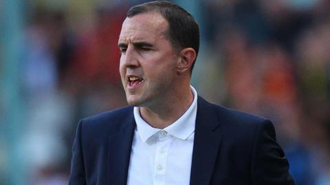 John O'Shea during the Republic of Ireland's 3-0 defeat by Portugal