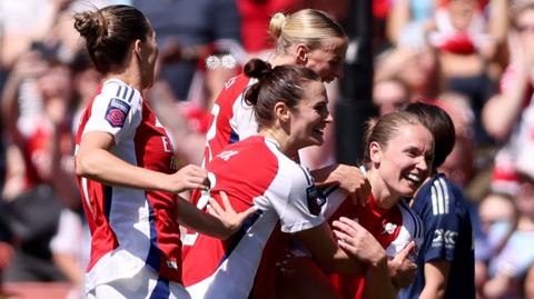 Arsenal celebrate