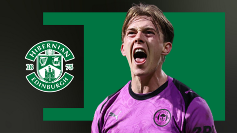 Callum Wright has signed a three-year deal at Easter Road