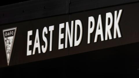 East End Park signage