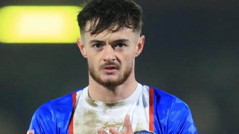 Striker Joe Hugill has signed a season long loan with Barnet 