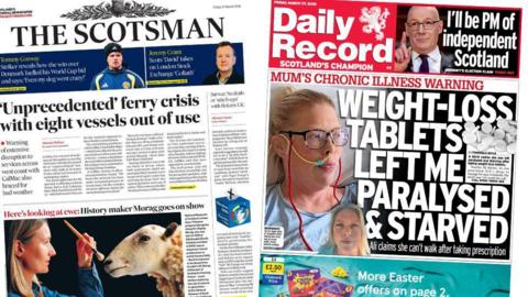 Scotland's papers: 27 March