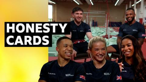 GB's gymnastics teammates take on BBC Sport's Honesty Cards