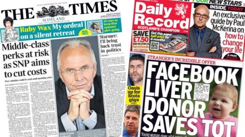 Front pages