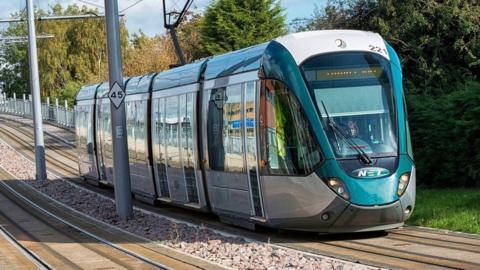 Nottingham tram