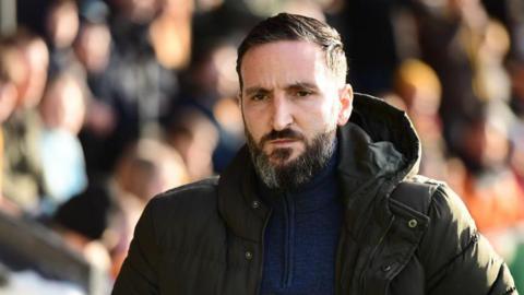 Martin Paterson during his time in charge at Burton Albion