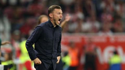 Alfred Johansson managed Rosenborg in last season's Conference League qualifiers