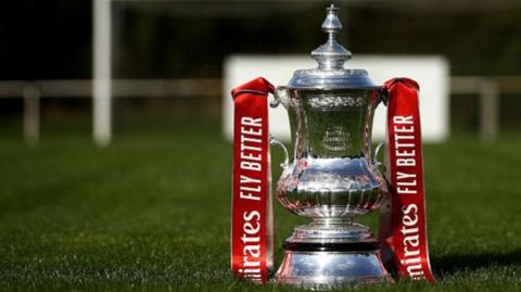 The FA Cup trophy