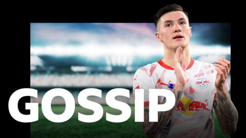 RB Leipzig striker Benjamin Sesko