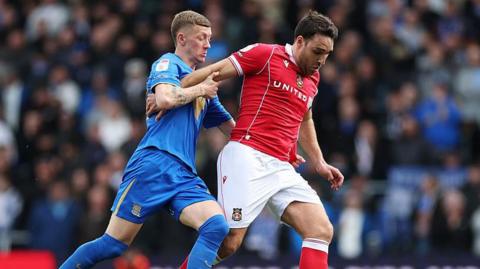 Jay Stansfield tackles Matty James