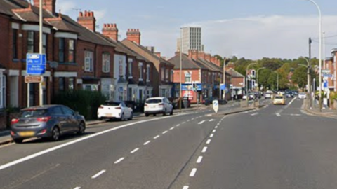 Welford Road in Leicester