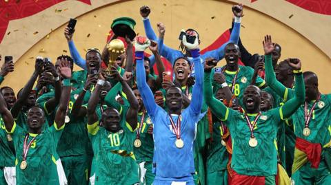 Senegal's initial victory over Morocco was their second Afcon title after winning the trophy in 2021