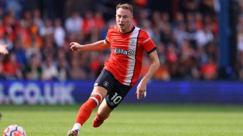 Cauley Woodrow of Luton Town