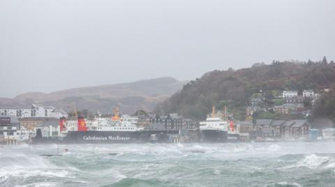 An t-Òban aig àm Stoirm Eowyn