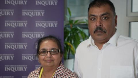 Sushma and Narrinder Blaggan