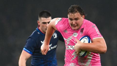 Juan John 'JJ' van der Mescht in action for Stade Francais
