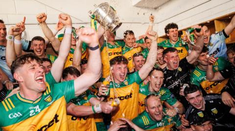 Donegal celebrate