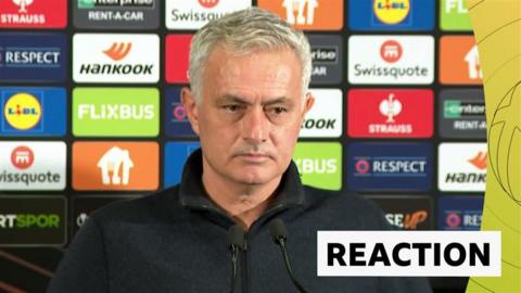 Fenerbahce boss Jose Mourinho