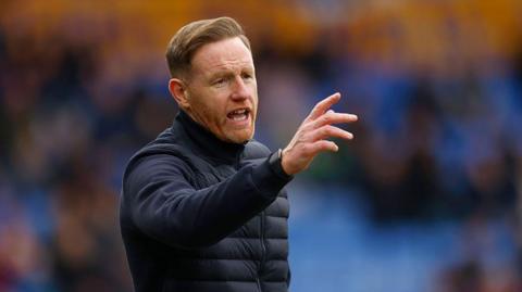 Shrewsbury Town boss Gavin Cowan 