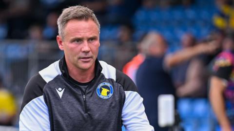 Matt Taylor during his time as Solihull boss