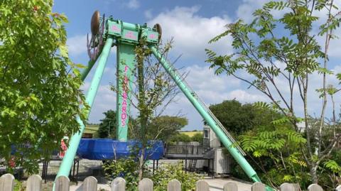 The Sky Force ride at Flambards