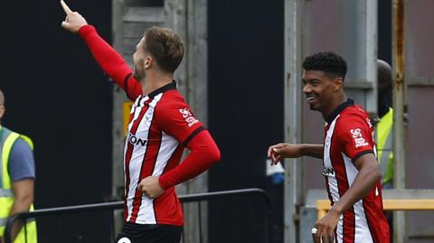 Lincoln City celebrate