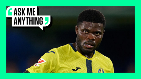 Thomas Partey playing for Villarreal