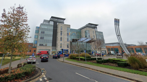 Hospital entrance