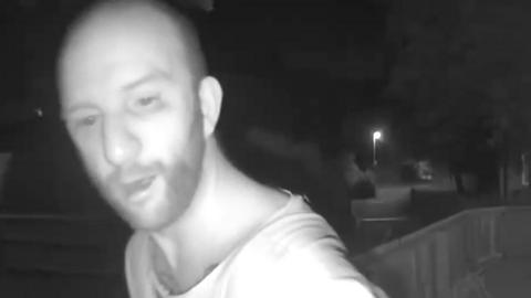 'Prolific' burglar caught on home security cameras