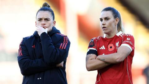 Rachael Laws and Gemma Evans