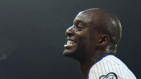 Jean-Philippe Mateta was making just his second appearance for France