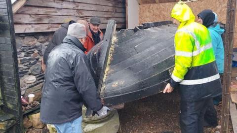 Funeral boat